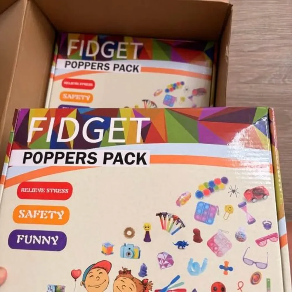 1000 PCS Fidget Poppers Pack